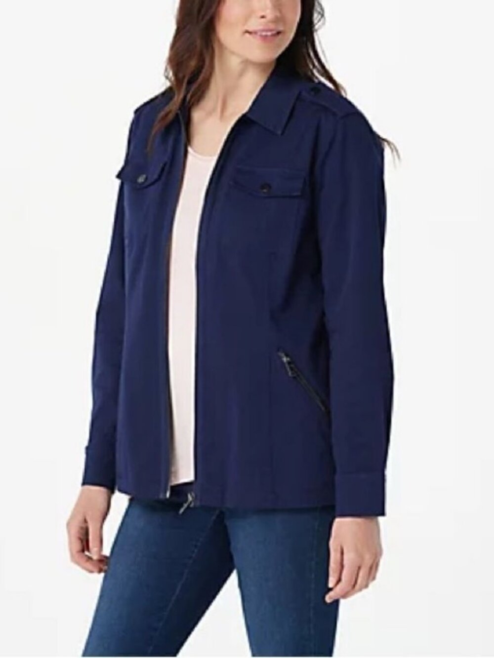 Belle by Kim Gravel Military Jacket